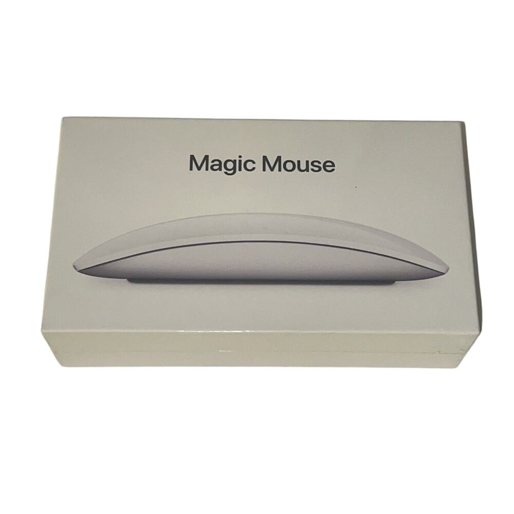 Apple Magic Mouse A1657 White Wireless Multi-Touch New Factory Sealed